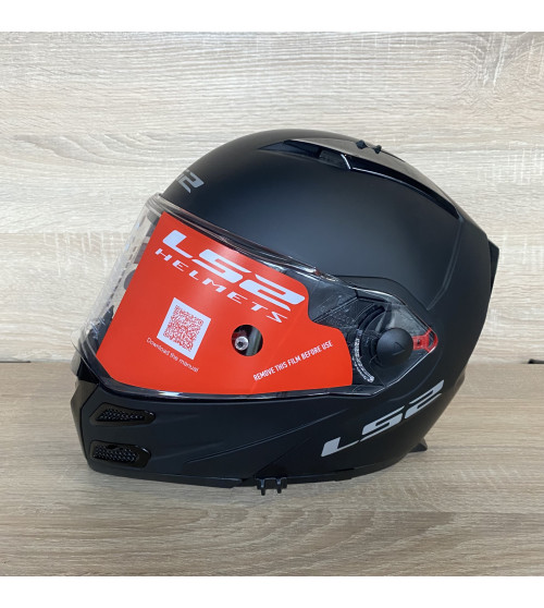 LS2 FF 324  METRO EVO  MATT BLACK   XXS