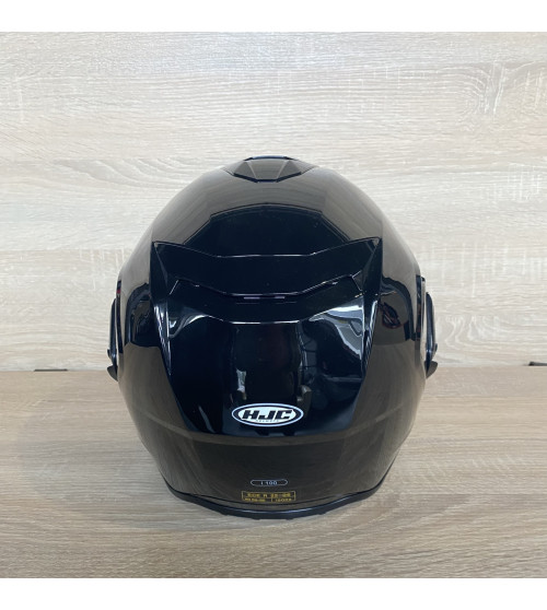 Мотоциклетний шолом HJC i100 Flip-Up - Металевий чорний - XS : 54 - 55