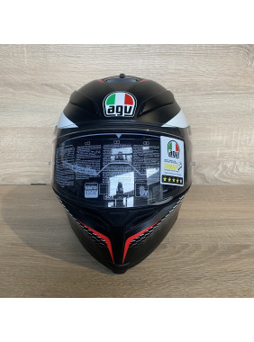 AGV K5-S Thunder Matt Black/Red/White M-L