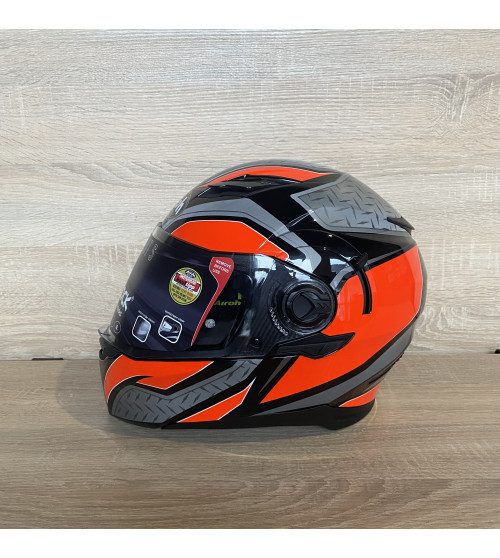 Airoh Movement Steel Orange Gloss