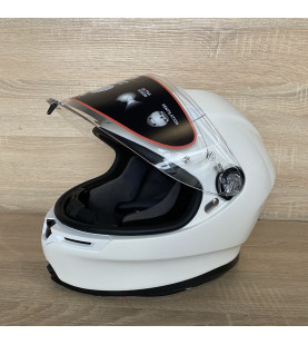 Мотоциклетний шолом AGV K6 Solid White Full Face –  розмір XS