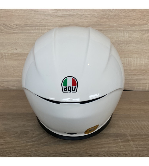 Мотоциклетний шолом AGV K6 Solid White Full Face –  розмір XS
