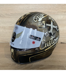 Premier Trophy OP 9 BM Graphic Piston  Full Face Helmet  XS