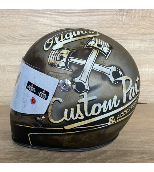 Premier Trophy OP 9 BM Graphic Piston  Full Face Helmet  XS
