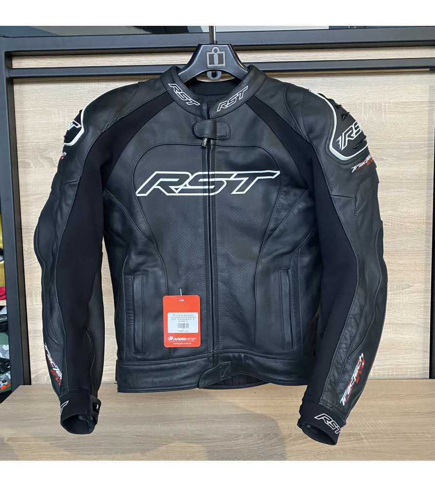 Чоловіча шкіряна мотоциклетна куртка RST Tracetech Evo 2, розмір L