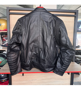 Leather Jacket Motorbike Genuine Black Biker DIMEX 5XL