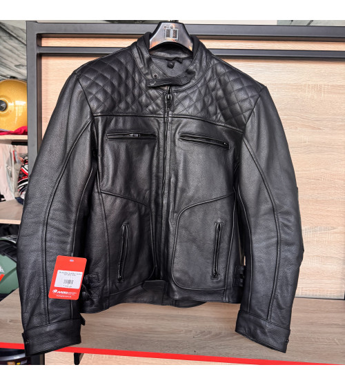 Motorbike Leather Jacket GEARX   XXL