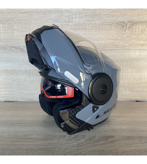 Мотошолом LS2 Scope II Urban Flip Up - Nardo Grey - M: 57 - 58