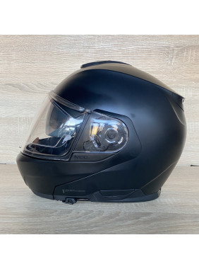 Мотошолом Nolan N100-6 Classico Flip Up - Matt Black - M : 57 - 58