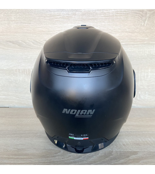 Мотошолом Nolan N100-6 Classico Flip Up - Matt Black - M : 57 - 58