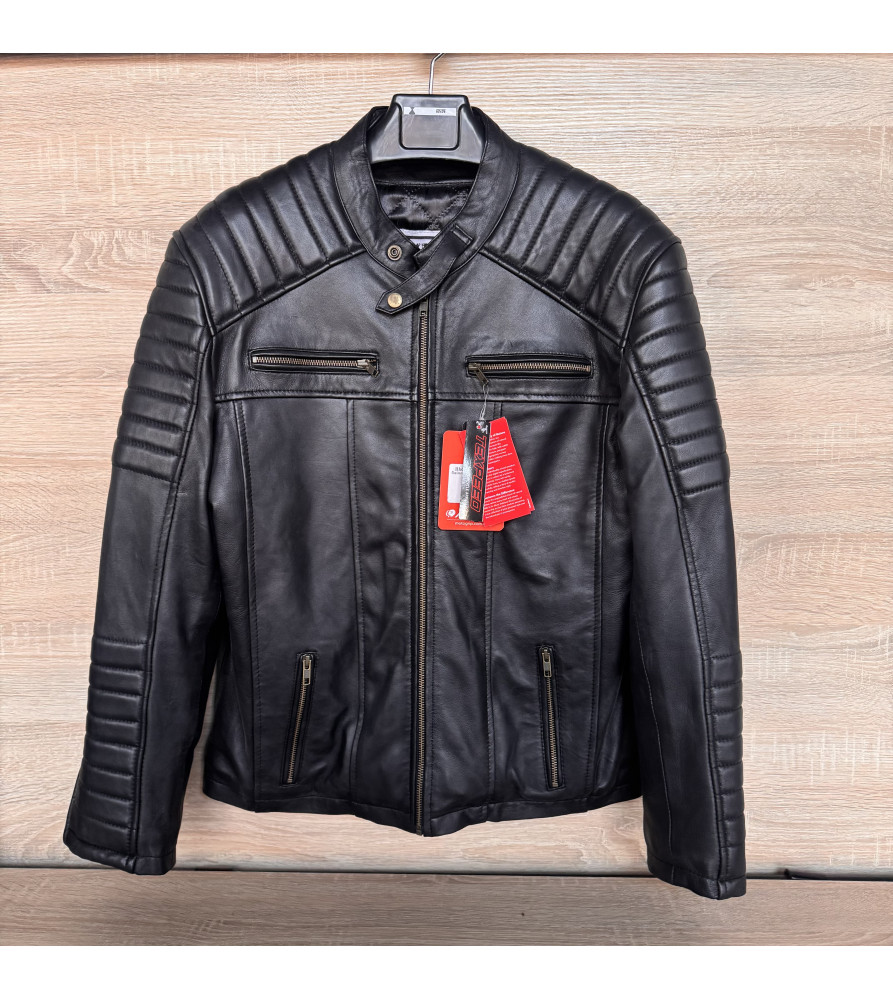 Шкіряна повсякденна байкерська модна куртка Texpeed  M-L