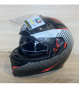 AGV K5-S Thunder Matt Black/Red/White M-L