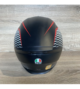 AGV K5-S Thunder Matt Black/Red/White M-L