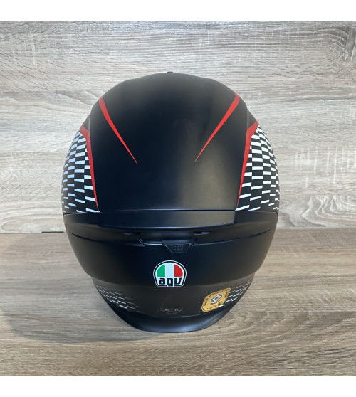 AGV K5-S Thunder Matt Black/Red/White M-L