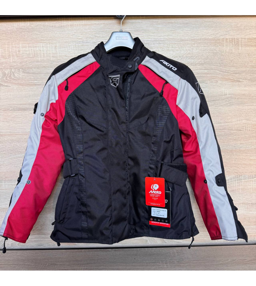 AKITO TORNADO BLACK RED LADIES  14