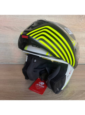 Шолом AGV Street Modular Iseo /Black/Yellow - M