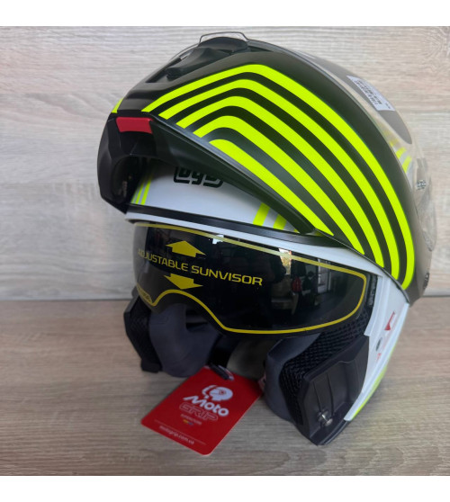 Шолом AGV Street Modular Iseo /Black/Yellow - M Шолом AGV Street Modular Iseo /Black/Yellow - M