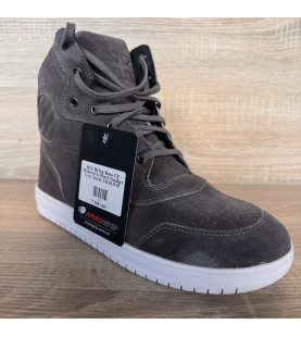 RST HiTop Moto CE Motorcycle Short Sneaker Grey Suede UK10.5  45