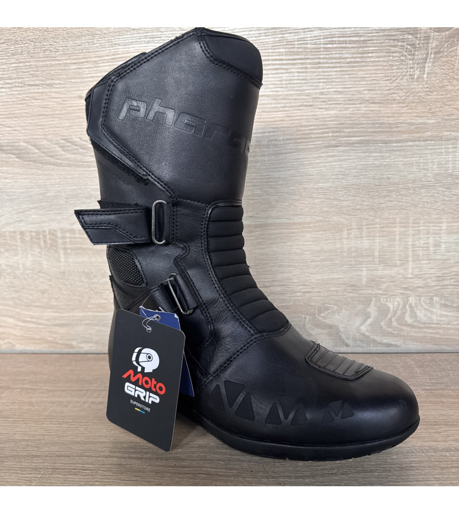 Мотоциклетні чоботи Pharao Lucania Long Waterproof - Чорні - 44