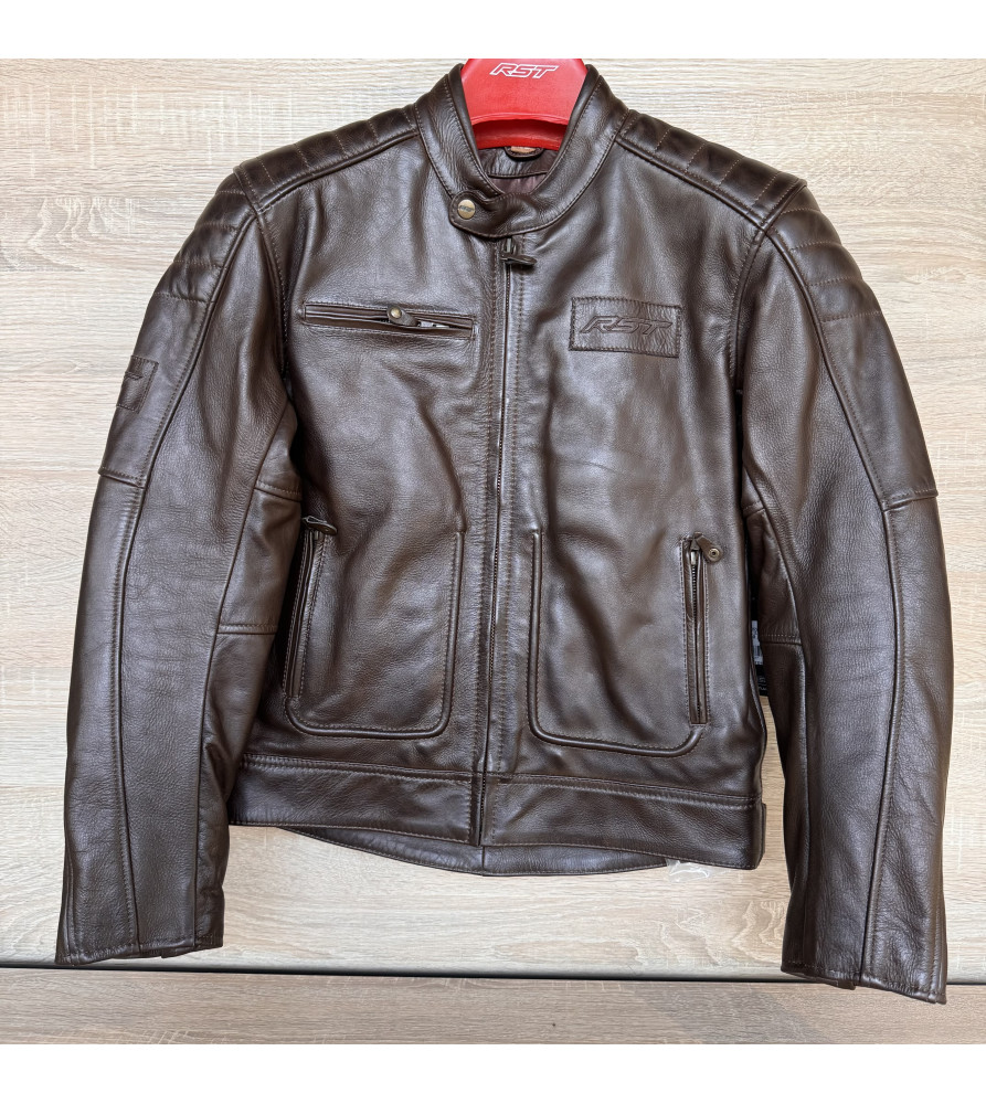 Шкіряна куртка RST Roadster 2 CE коричнева - 40 М