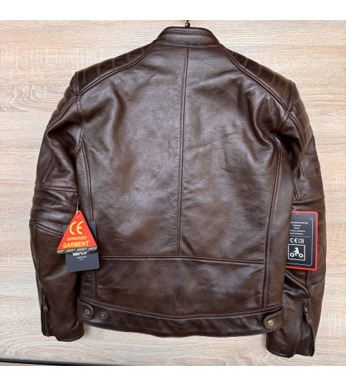 Шкіряна куртка RST Roadster 2 CE коричнева - 40 М