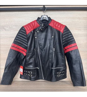 Чоловіча класична байкерська куртка Brando 2XL 3XL