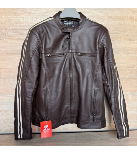 Шкіряна куртка Oxford Bladon коричневого кольору (2XL 46)
