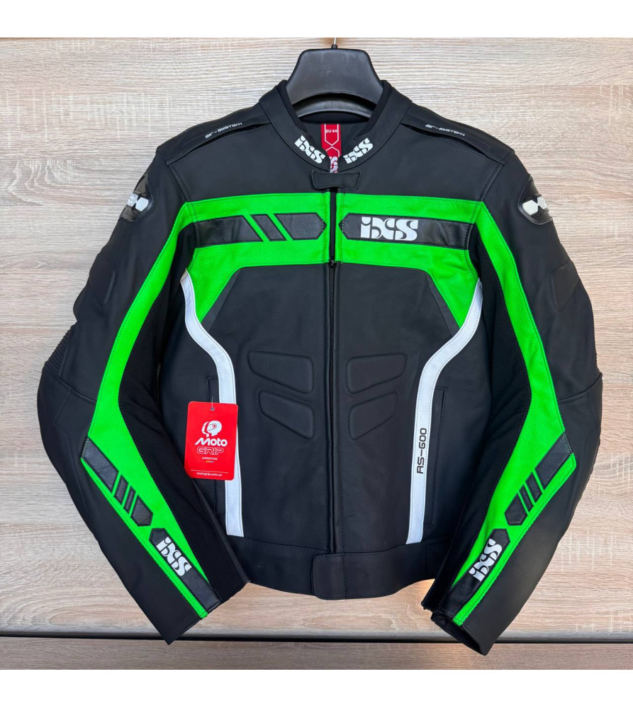 IXS RS600 BLASK-GREEN-WHITE  XL