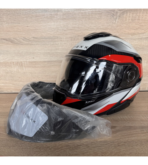 шолом Nexx X.Lifetour Carbon - Pro Mile білий / червоний - 2XL : 63 - 64