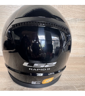 Мотоциклетний шолом LS2 FF353 Rapid II чорний L