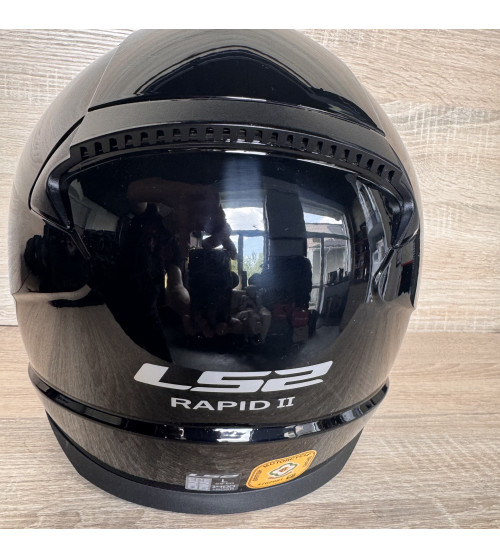 Мотоциклетний шолом LS2 FF353 Rapid II чорний L