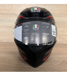AGV K1-S Sling Matt Black/Red XL