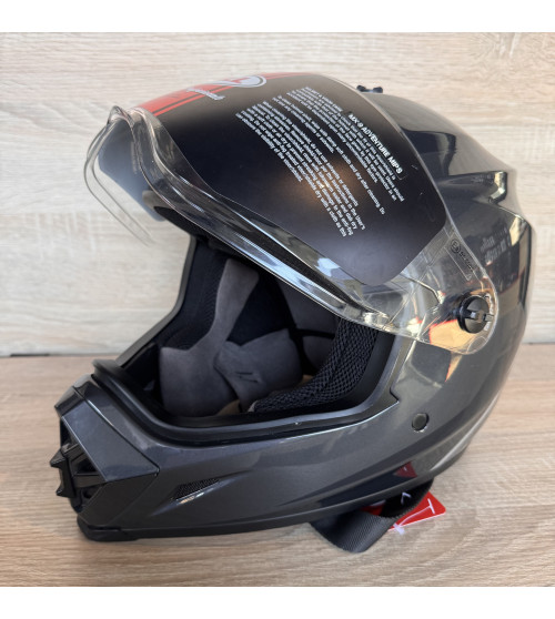 Bell MX-9 Adventure MIPS Alpine ECE 22.06 MX Moto Helmet Charcoal  Large