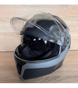 AGV Street Modular Levico Motorcycle Helmet Grey Silver  L
