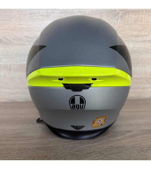 Мотоциклетний шолом AGV K3 Shade Grey/Yellow