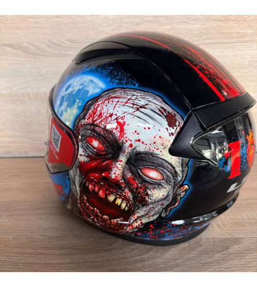 шолом LS2 Rapid II Zombie  Розмір 3XL