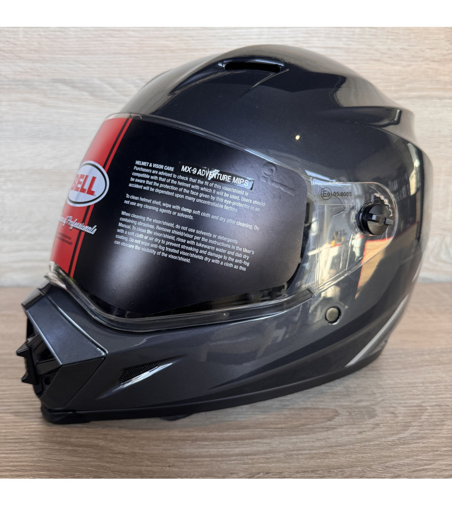 Bell MX-9 Adventure MIPS Alpine ECE 22.06 MX Moto Helmet Charcoal  Large