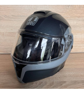 AGV Street Modular Levico Motorcycle Helmet Grey Silver  L