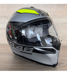 Мотоциклетний шолом AGV K3 Shade Grey/Yellow