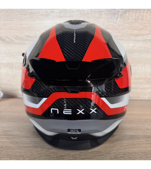 шолом Nexx X.Lifetour Carbon - Pro Mile білий / червоний - 2XL : 63 - 64
