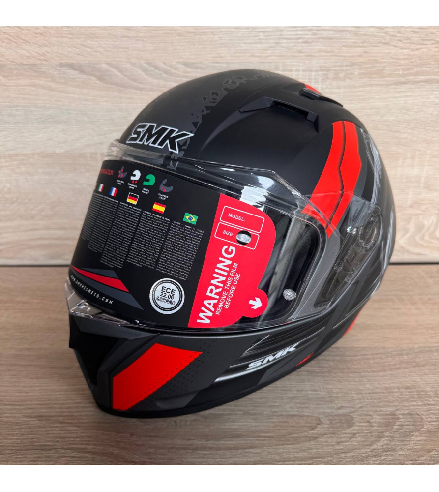 SMK STELLAR S01 MATT ,ORANGE  L