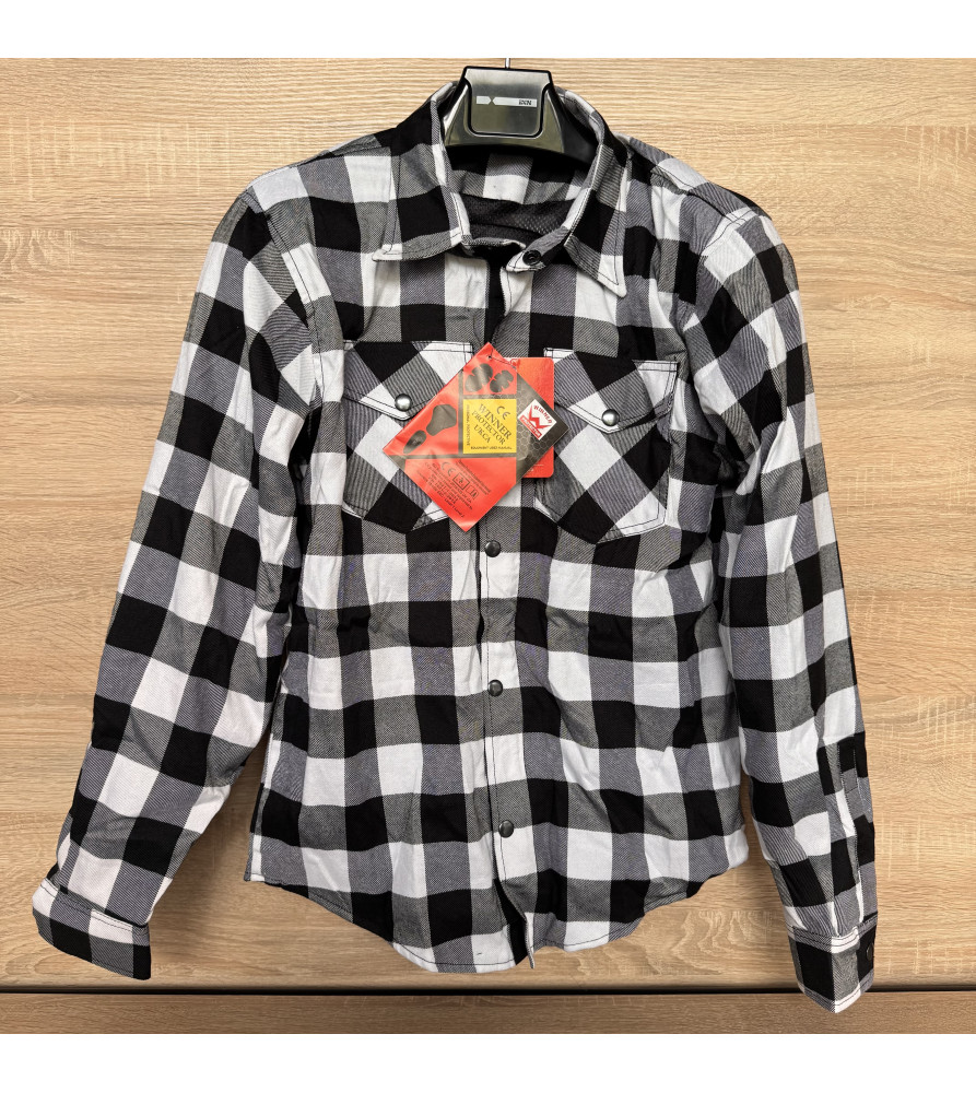Чоловіча сорочка Lumberjack чорно-біла М