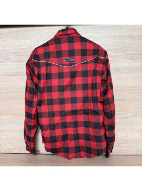 Чоловіча байкерська фланелева сорочка Lumberjack RED L