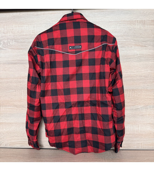 Чоловіча байкерська фланелева сорочка Lumberjack RED L