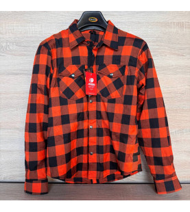 Чоловіча байкерська фланелева сорочка Lumberjack ORANGE L