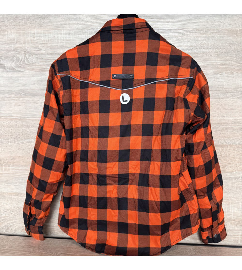 Чоловіча байкерська сорочка Lumberjack CE Armour ORANG L