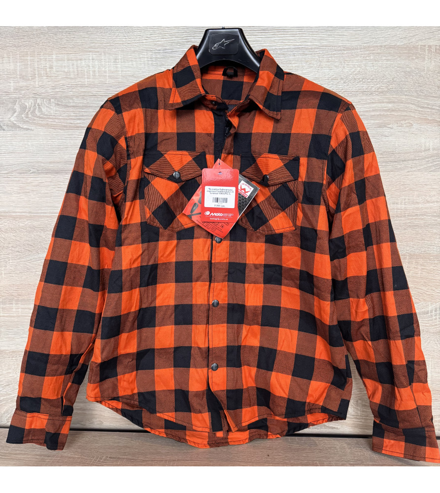 Чоловіча байкерська сорочка Lumberjack CE Armour ORANG L