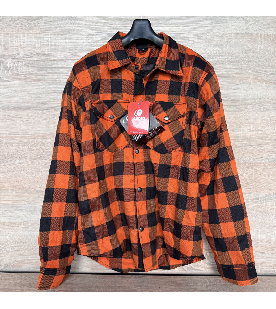 Чоловіча сорочка Lumberjack orange M