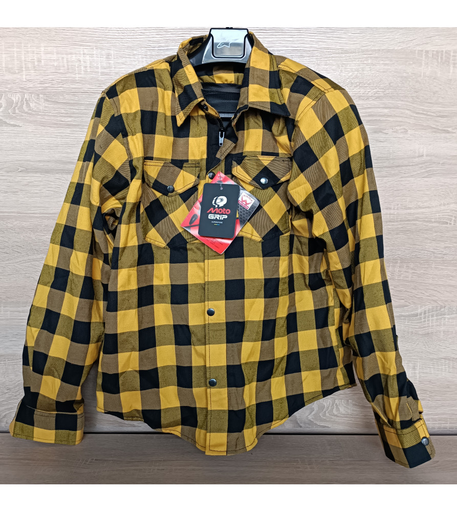 Чоловіча сорочка Lumberjack жовта XXL