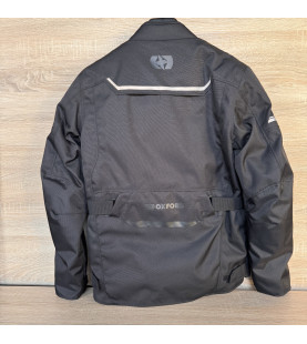 Oxford Metro 2.0 Textile Motorcycle Motorbike Jacket - Stealth Black - M